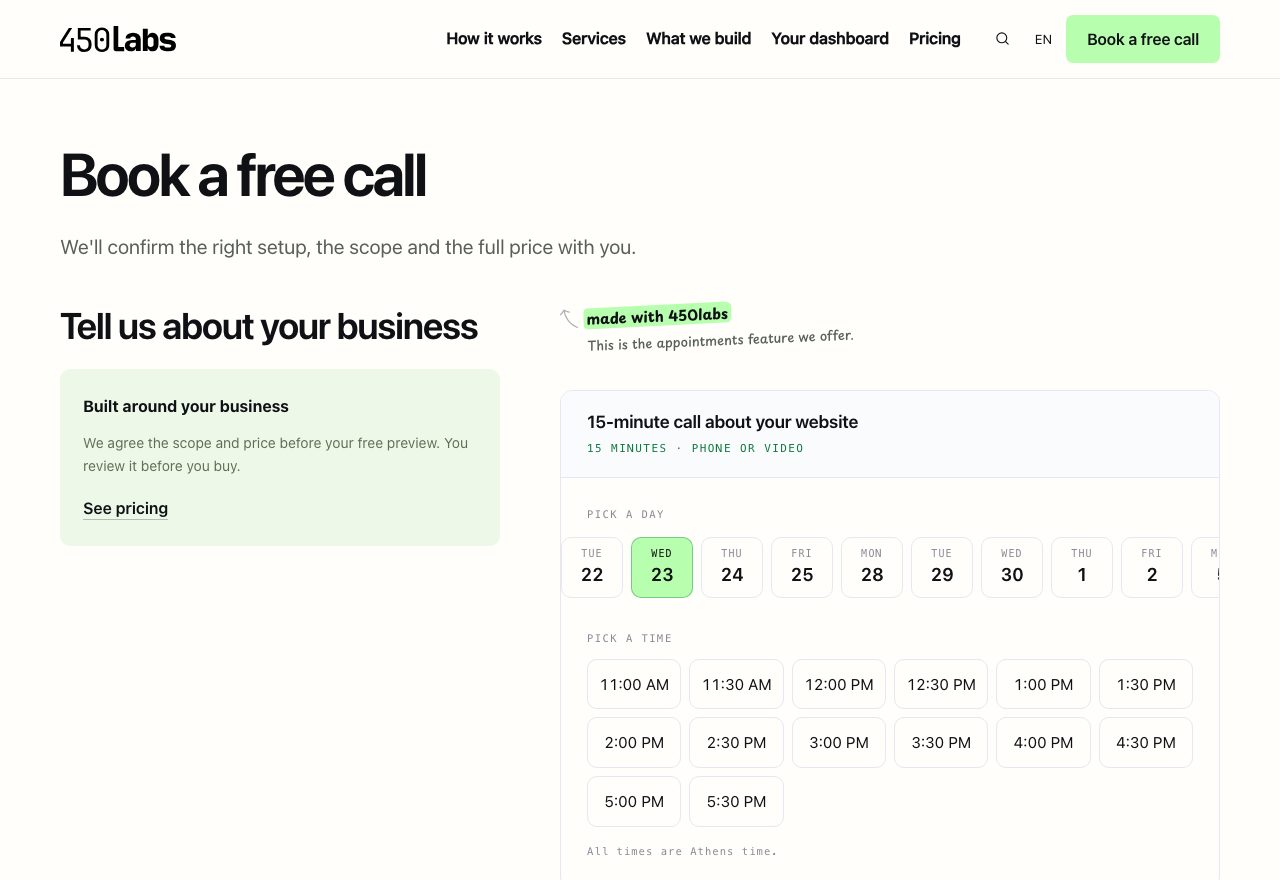 Tell us about your business